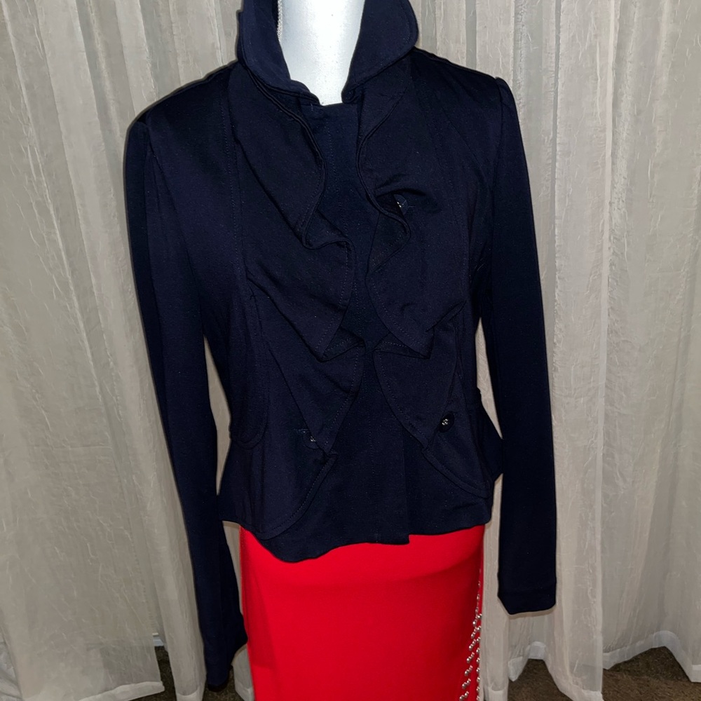 Filtre Navy Jacket, Size Large